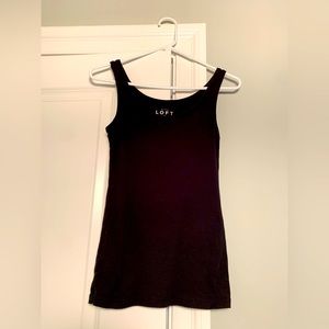 Soft Black Layering Tank from LOFT